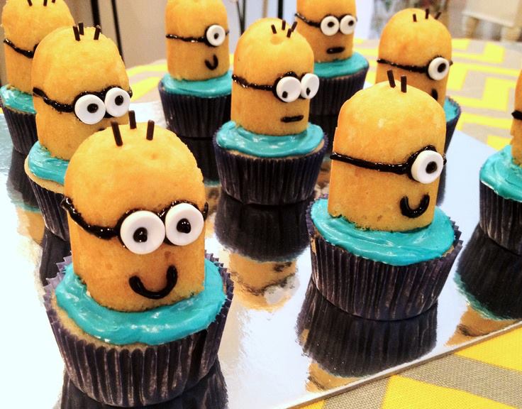 Minion Cupcakes Despicable Me Minion Cupcakes Despicable Me