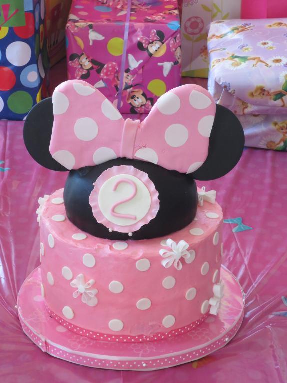 Minnie Mouse 2nd Birthday Cake Minnie Mouse 2nd Birthday Cake