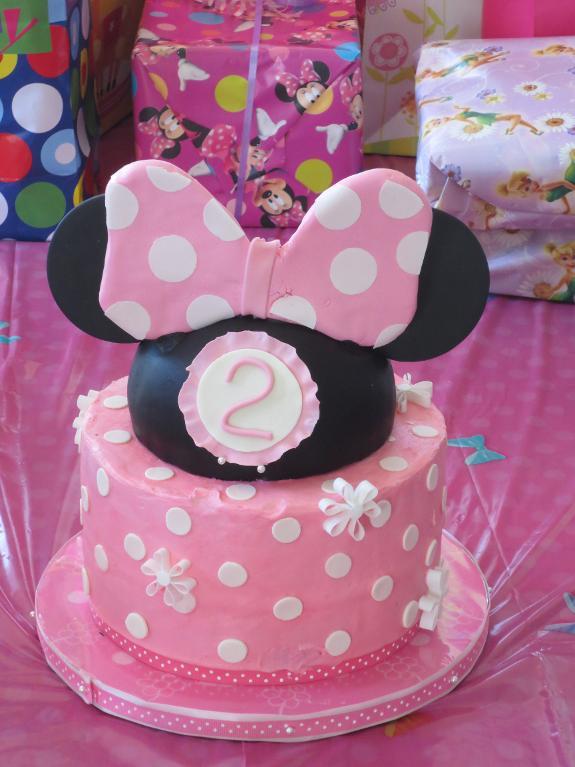 Minnie Mouse 2nd Birthday Cake