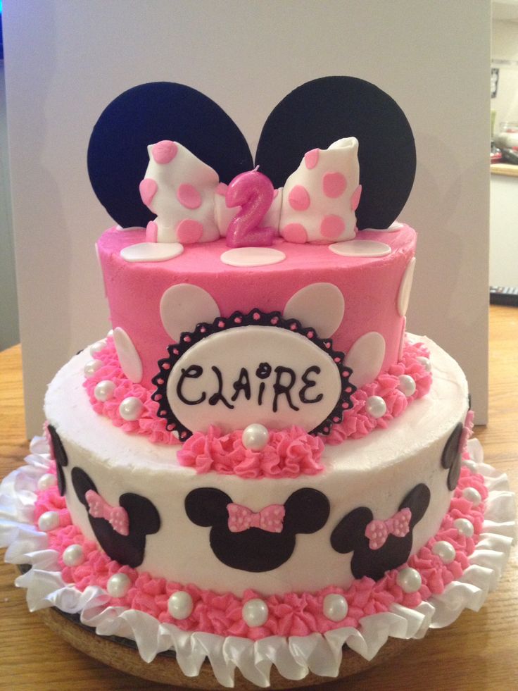 Minnie Mouse Birthday Cake Ideas