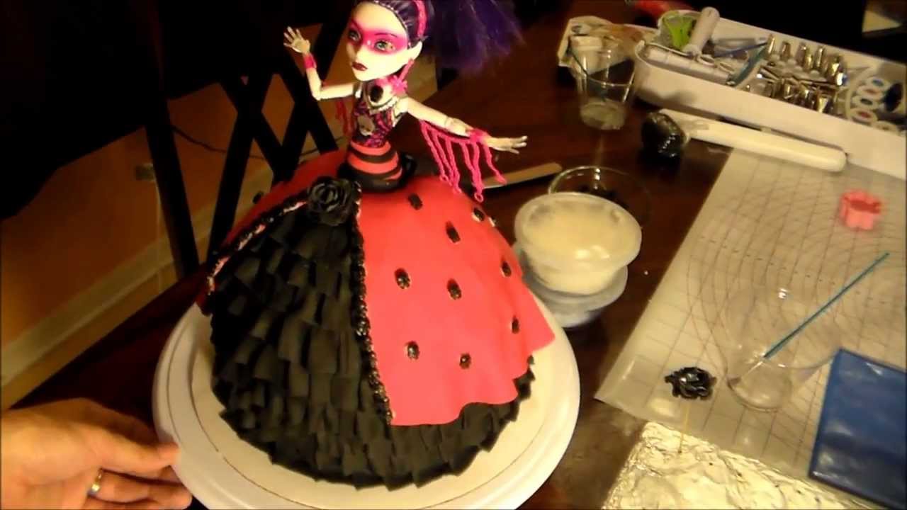 Monster High Doll Cake