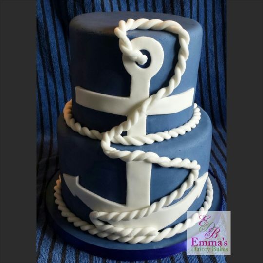 Nautical Theme Cake Nautical Theme Cake