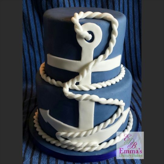 Nautical Theme Cake