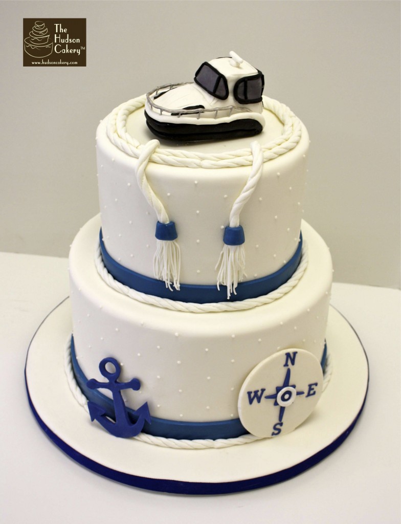 Nautical Themed Wedding Cake Nautical Themed Wedding Cake