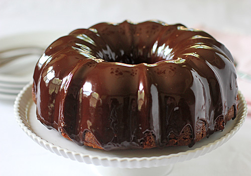 Neapolitan Bundt Cake