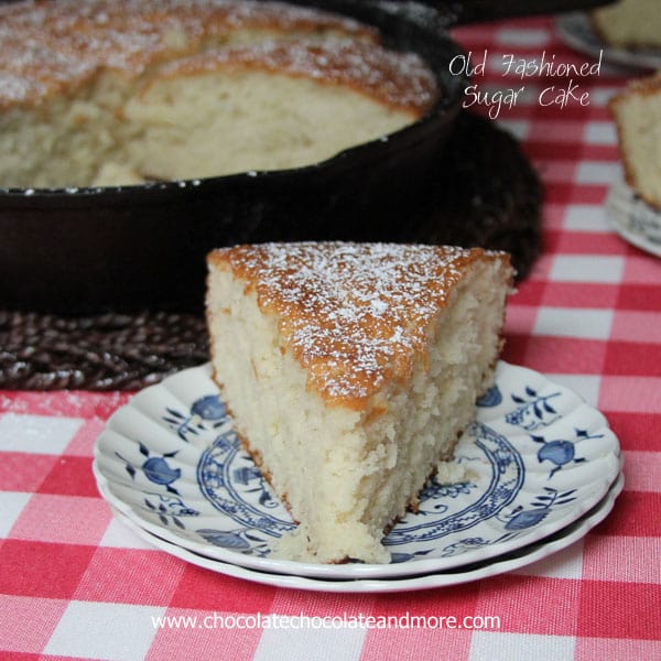 Old-Fashioned Sugar Cake