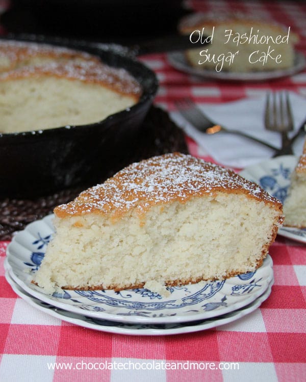 Old-Fashioned Sugar Cake