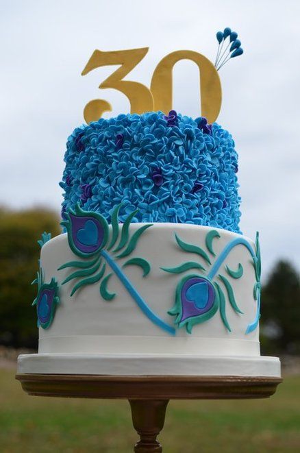Peacock Birthday Cake Ideas