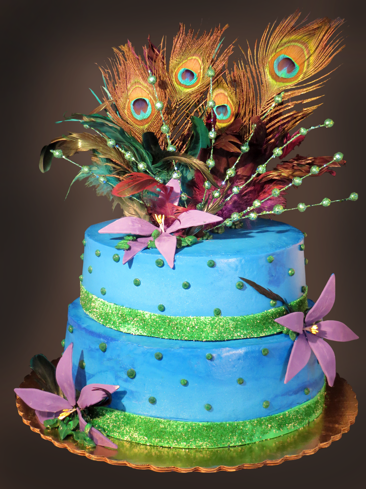 Peacock Birthday Cake Ideas