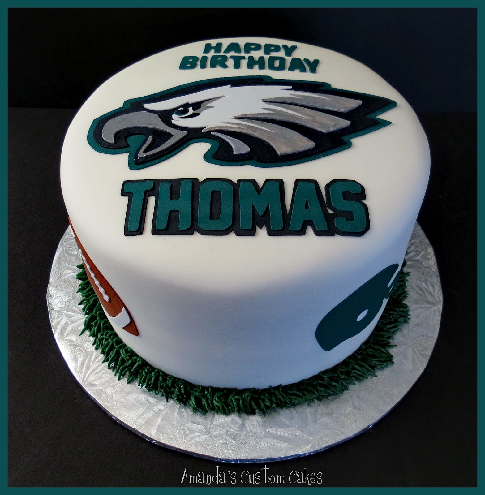 Philadelphia Eagles Cake