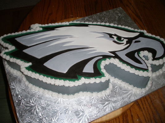 Philadelphia Eagles Cake