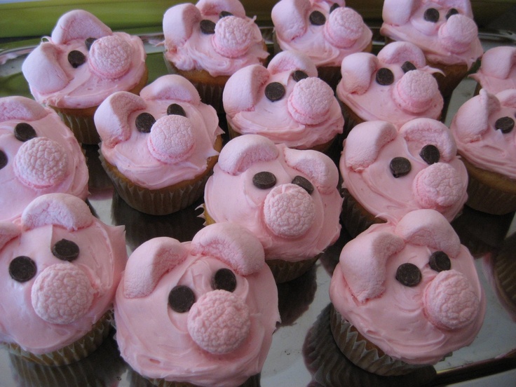 Pig Cupcakes