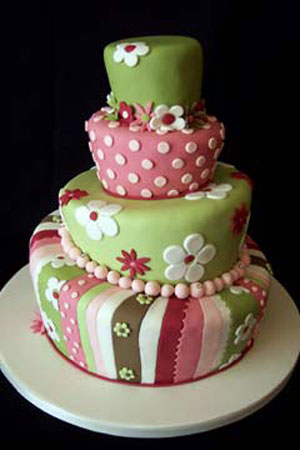 Pink Topsy Turvy Wedding Cake Pink Topsy Turvy Wedding Cake