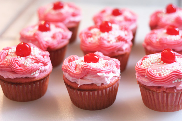 Pinkalicious Pink Cupcakes