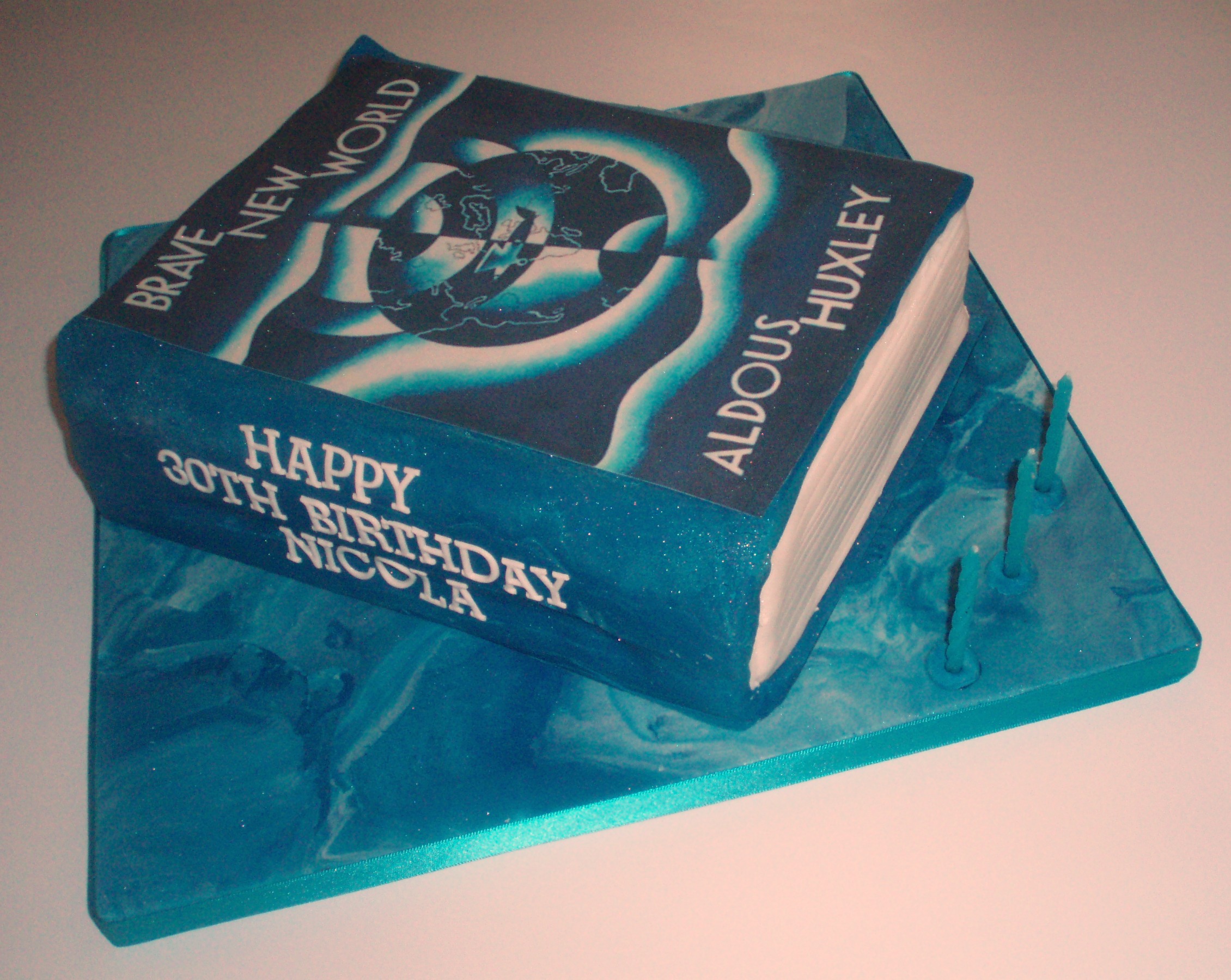 Pocket Book Birthday Cake