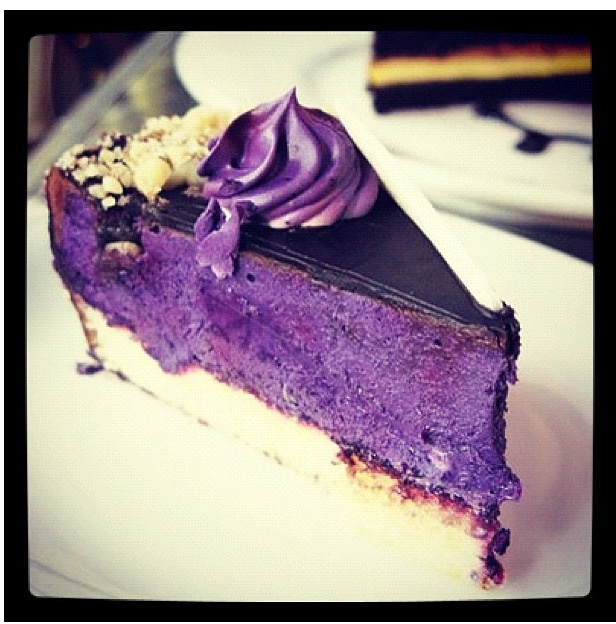 Purple Cheesecake Purple Cheesecake