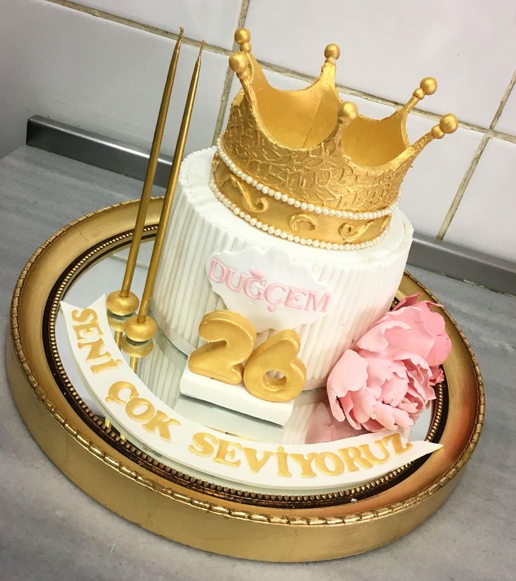Queen Crown Birthday Cake