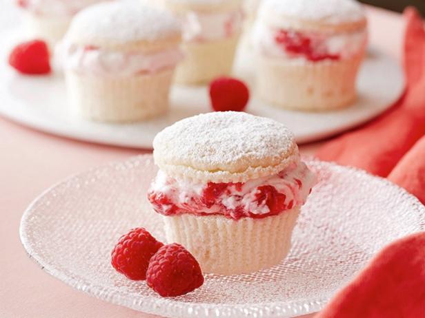 Raspberry Cream Cupcakes Recipe