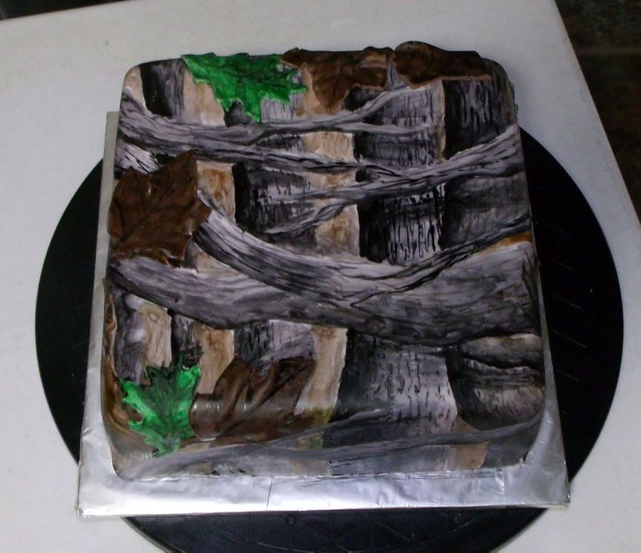 Realtree Camo Cake