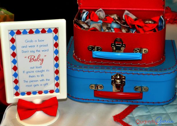 Red and Blue Baby Shower Ideas