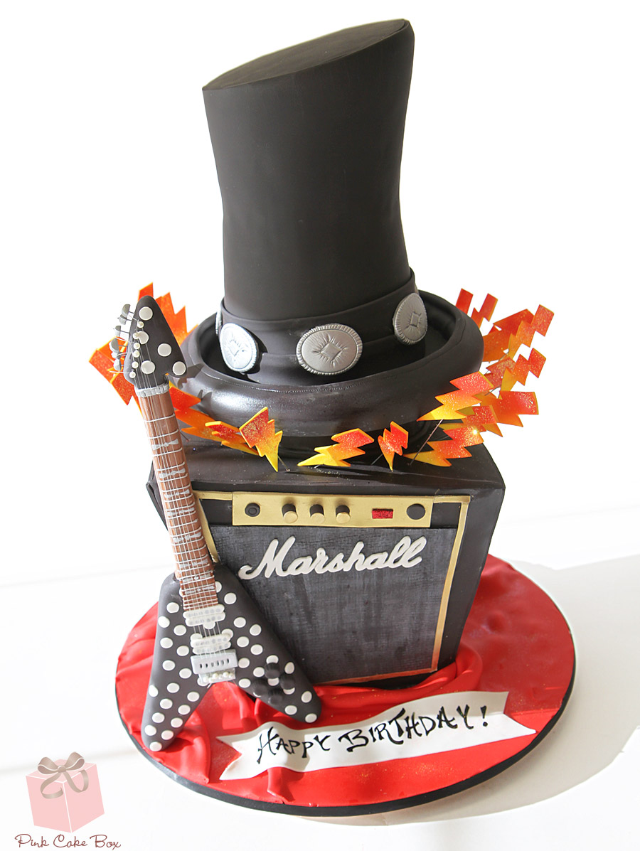 Rock'n Roll Birthday Cake Rock'n Roll Birthday Cake