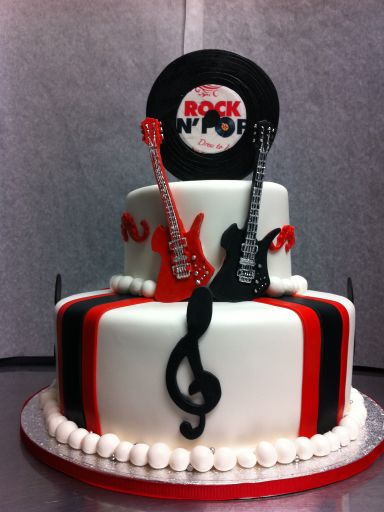 Rock Star Birthday Cake Rock Star Birthday Cake