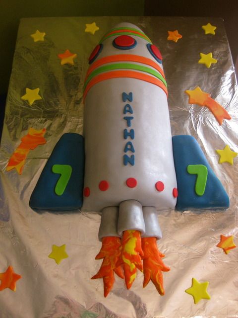 Rocket Birthday Cake Ideas