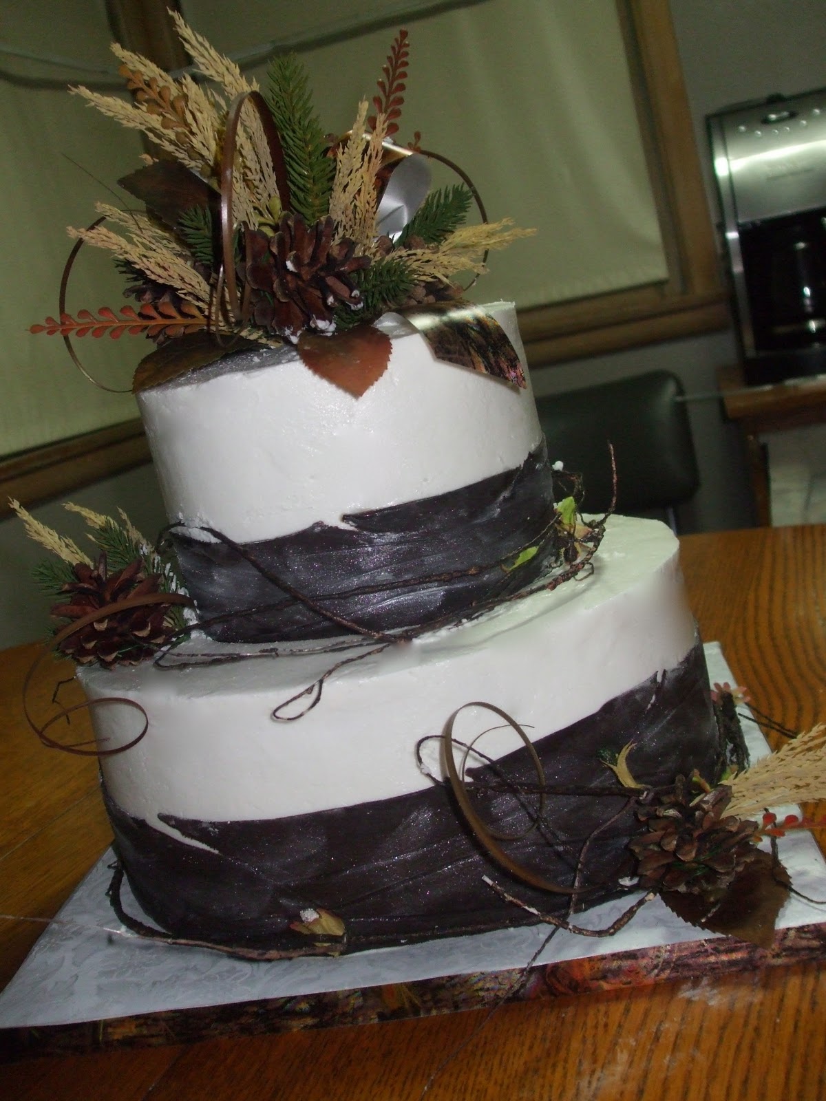 Rustic Fall Wedding Cake