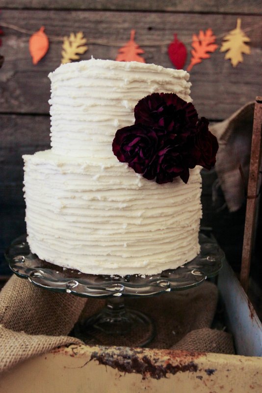 Rustic Fall Wedding Cake