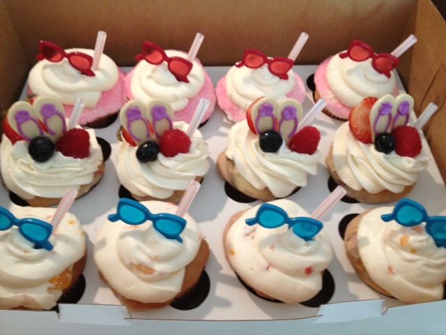Sangria Alcohol-Infused Cupcakes Sangria Alcohol-Infused Cupcakes