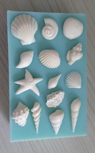 Silicone Mold Sea Shells Silicone Mold Sea Shells