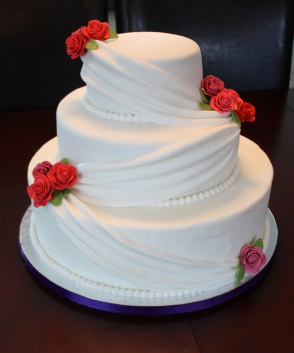 Simple 3 Tier Wedding Cakes