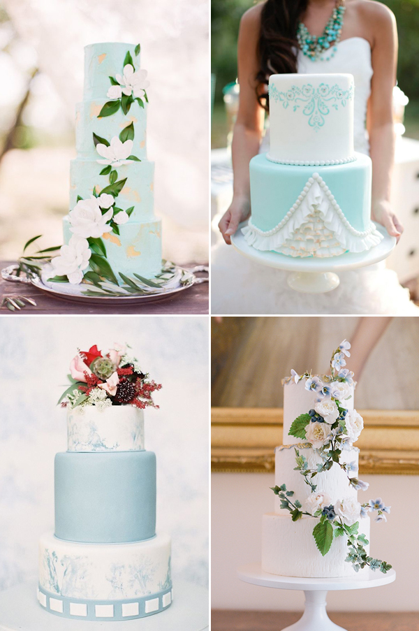 Something Blue Wedding Cake Ideas Something Blue Wedding Cake Ideas