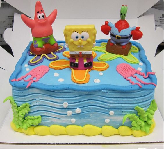 Spongebob Birthday Cake Idea