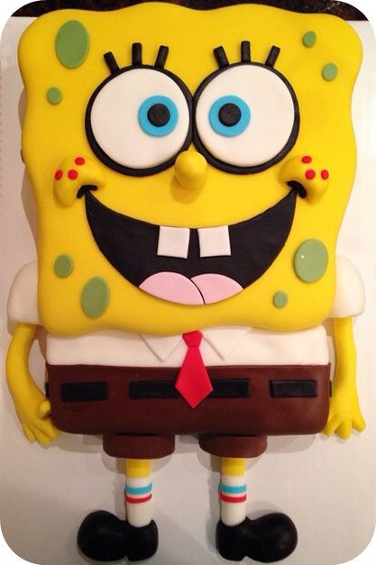 Spongebob Birthday Cake