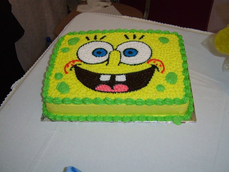 Spongebob Birthday Cake