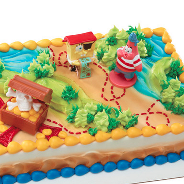Spongebob Birthday Cakes Decoration