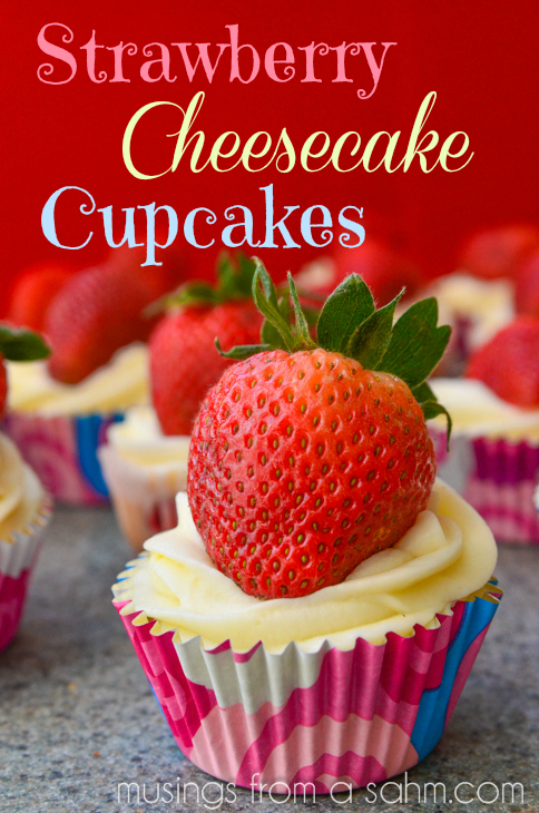 Strawberry Cheesecake Cupcakes Recipe