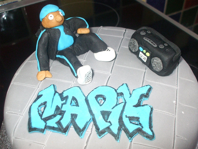 Street Dance Birthday Cake