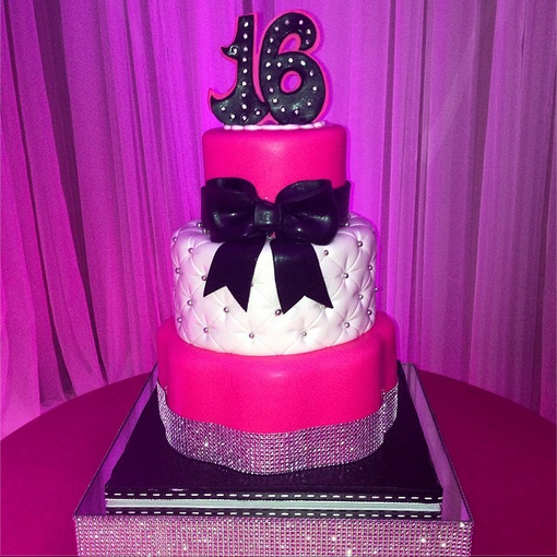 Sweet 16 Birthday Cake