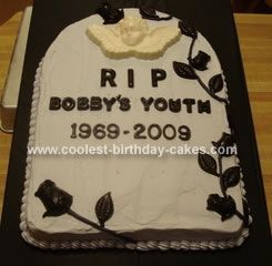 Tombstone Birthday Cake Ideas