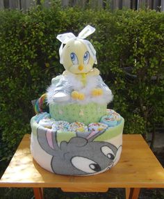 Tweety Bird Baby Shower Cake