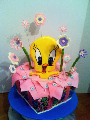 Tweety Bird Birthday Cake