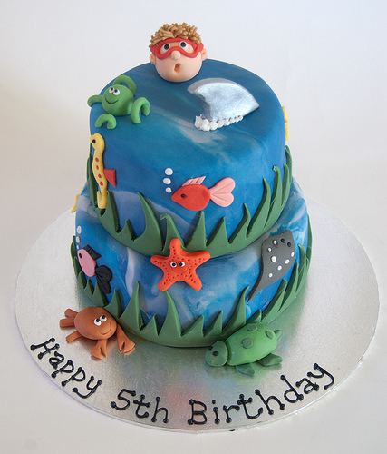 Underwater Birthday Cake