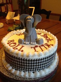 University of Alabama Birthday Cake
