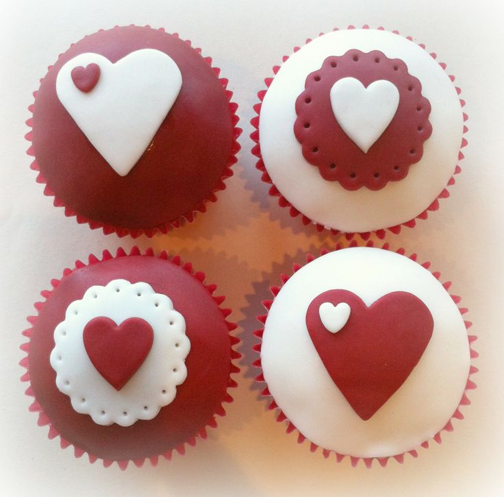 Valentine Cupcake Cake Pinterest