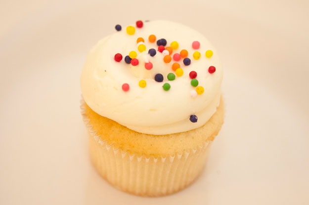 Vanilla Birthday Georgetown Cupcake