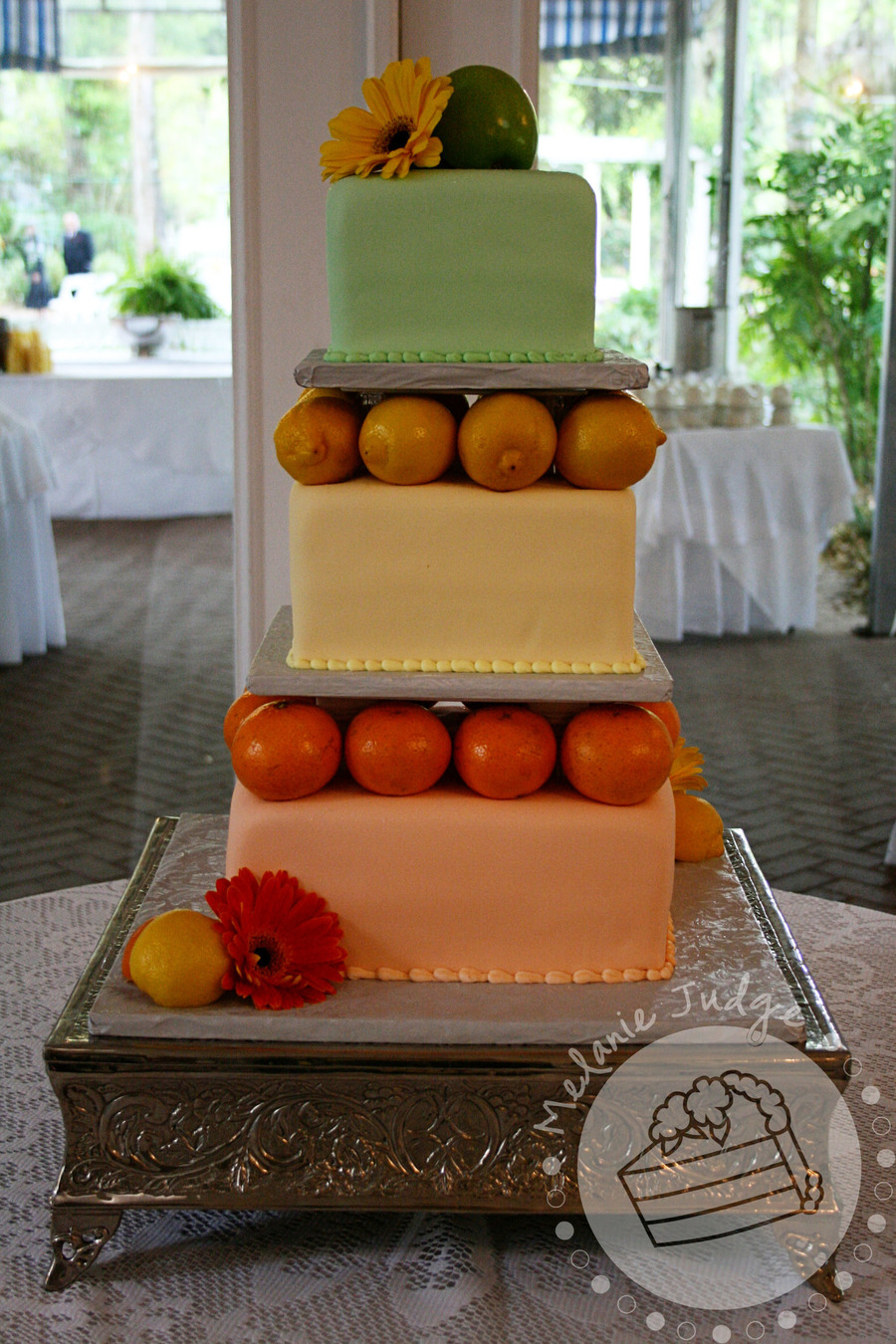 Wedding Cakes with Real Fruit