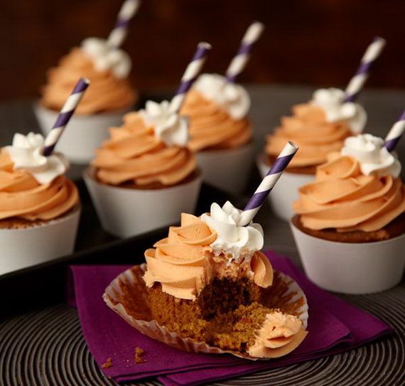 Wilton Pumpkin Spice Latte Cupcakes