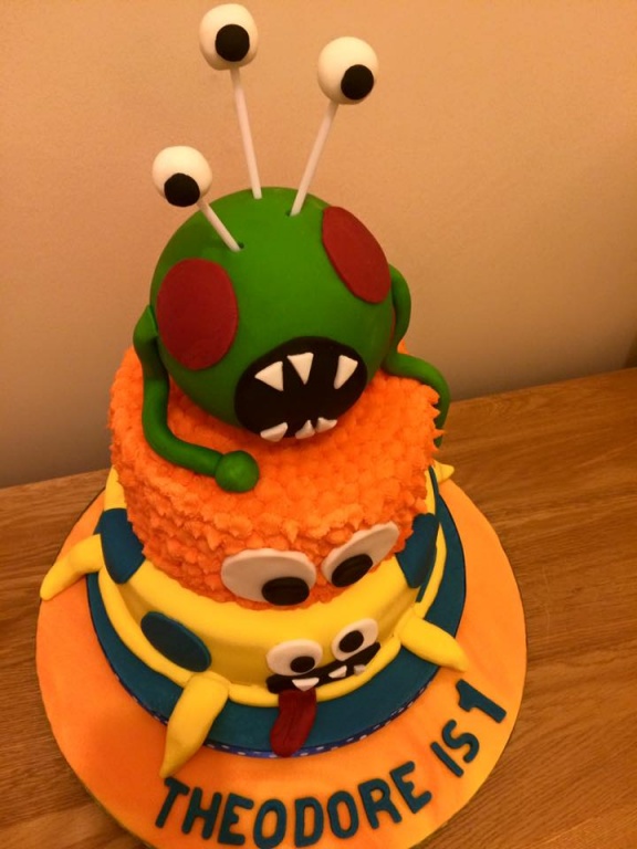 3 Tier Monster Cake